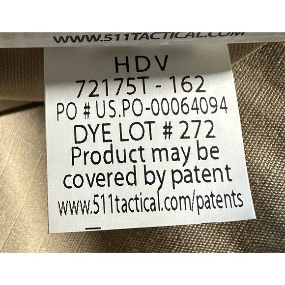 NWT 5.11 Tactical Series Taclite Pro Shirt Men’s 2XL Khaki Long Sleeve Ripstop - Picture 11 of 11